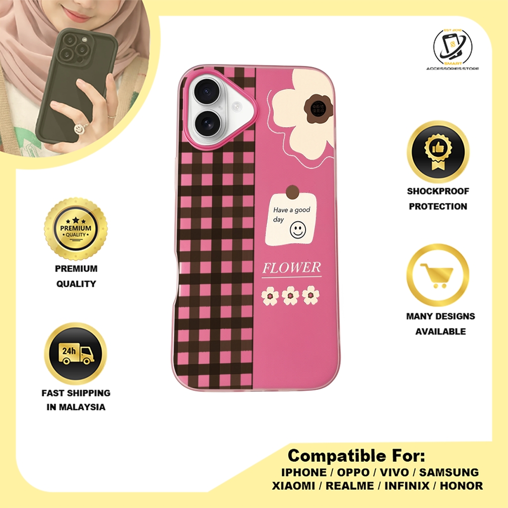 JELLY CASE PHONE FOR IPHONE - DESIGN FLOWER G