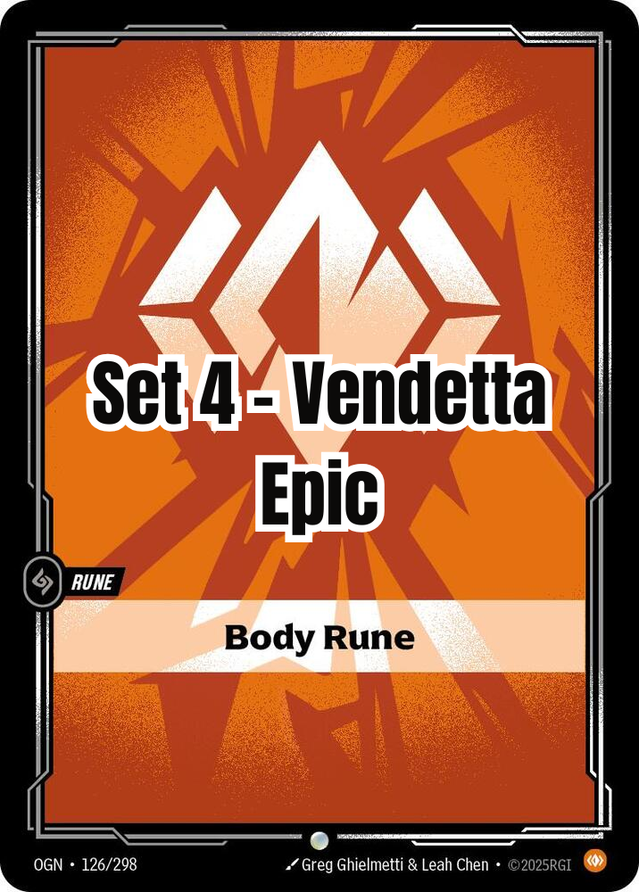 Vendetta - Epic - Body Rune (Set 4)