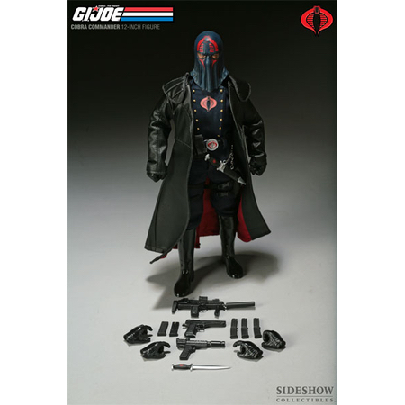 Sideshow G.I.JOE Cobra Commander（Cobra Emery）可動figure code name : enemy leader 