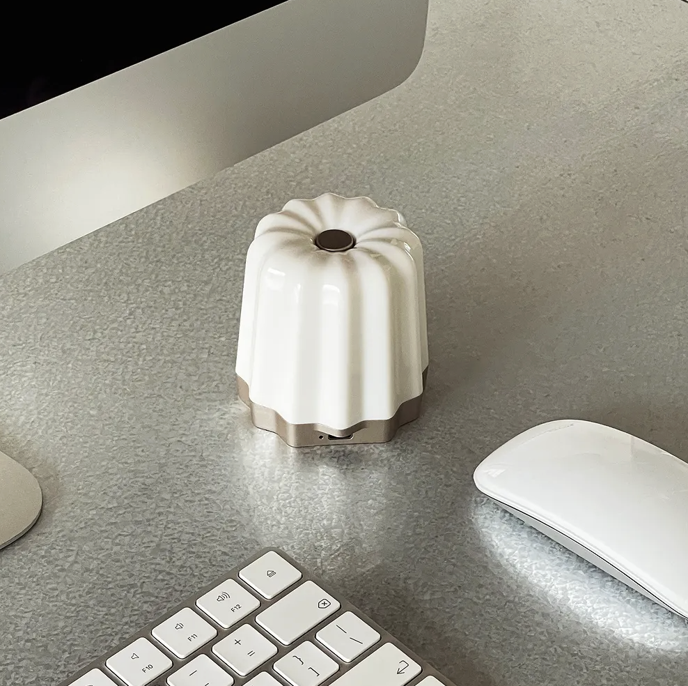 韓國超人氣 DCBA 法式甜品 可麗露 小夜燈｜Canele Glow Mood Light