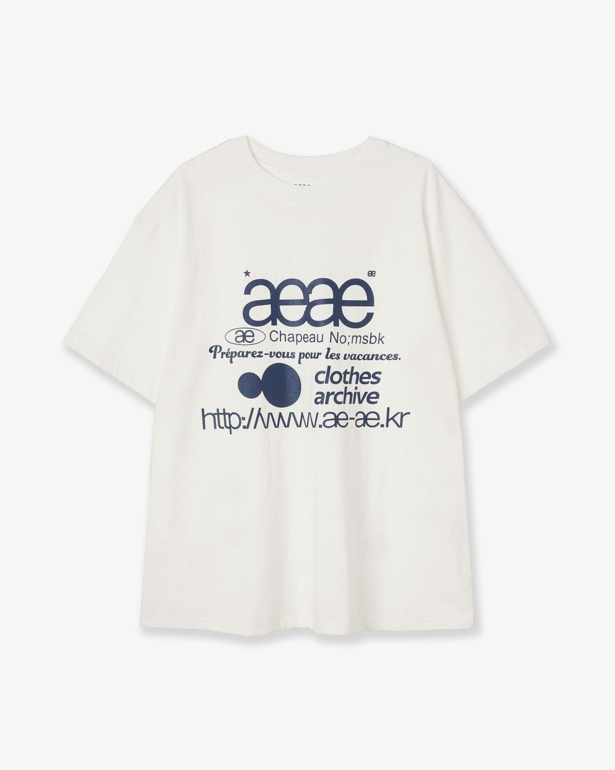 🇰🇷訂購｜AEAE｜WEB LOGO T-SHIRTS 5色