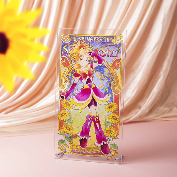 光之美少女 Splash Star PreCure 彩繪玻璃風板畫 #P-PCG0149 [Toei] (PRE-ORDER) [2026/10]