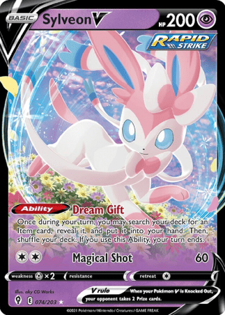 Pokemon TCG Evolving Skies - Sylveon V-074/203