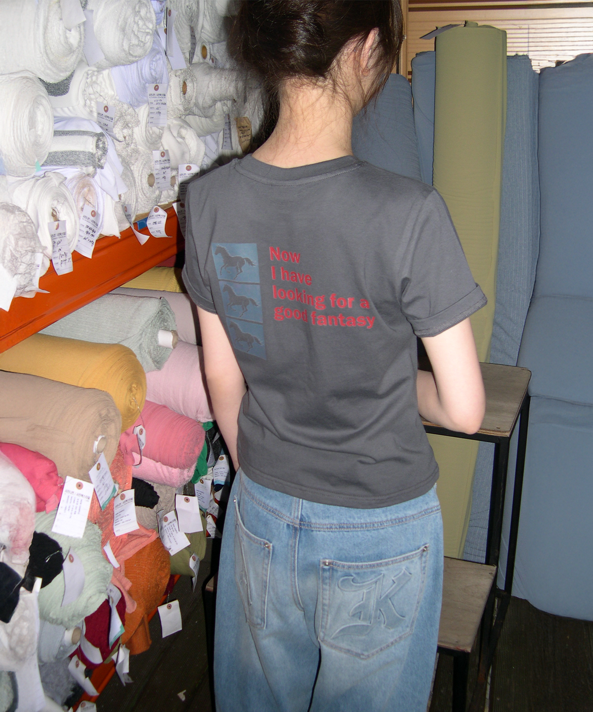 🇰🇷訂購｜SEW-B 26SS｜Post Semi-Crop Short Sleeve T-Shirt 4色 