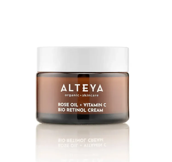 ALTEYA Organic Rose Oil + Vitamin C Bio Retinol Cream 有機玫瑰彩虹藻抗老去黃面霜 50ml