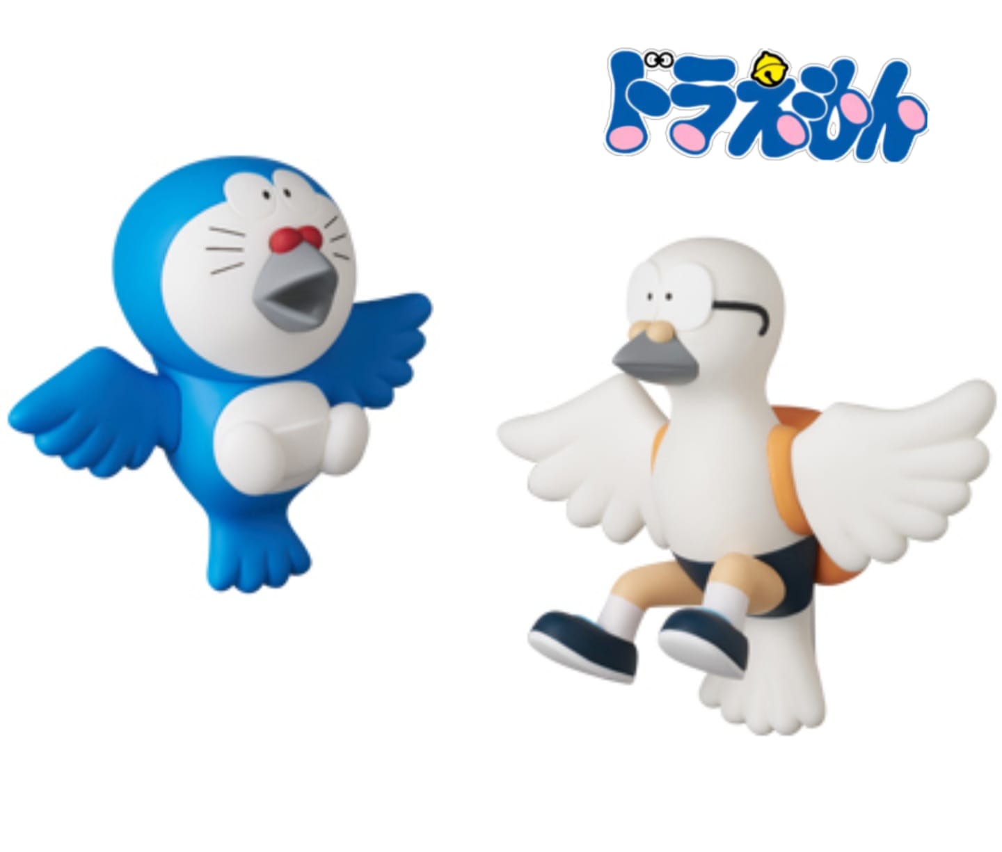 ULTRA DETAIL FIGURE 多啦A夢 大雄 鳥造型收藏公仔組