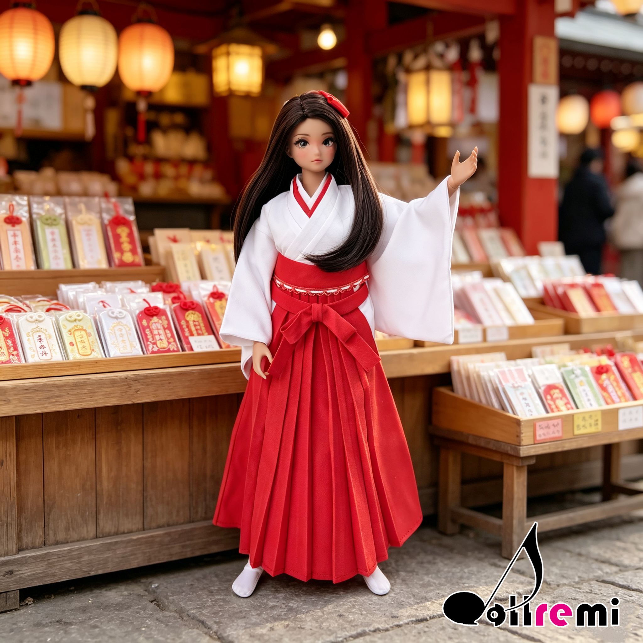 【dollremi】(P024) 巫女服裝 Shrine Maidens Costume