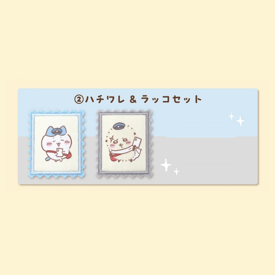 🎀【預訂】日本郵便局 x Chiikawa 郵票章  2