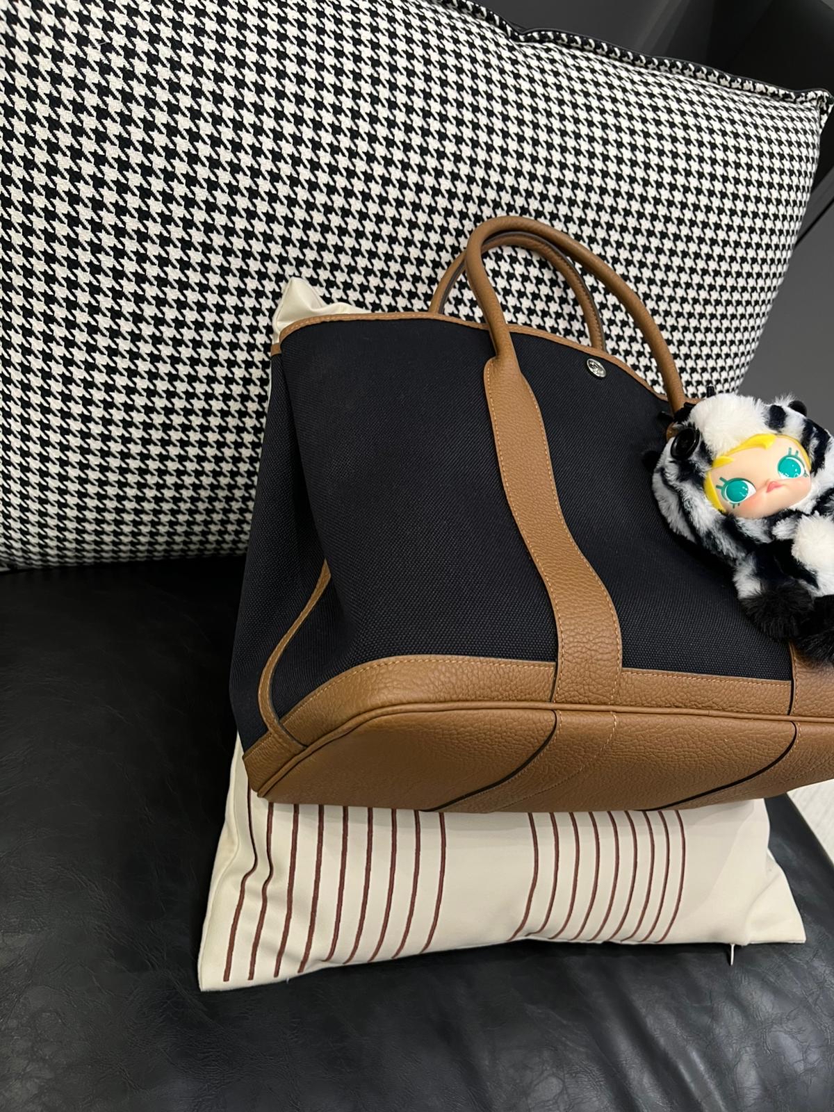 Hermes garden party 36,STAMP Z 100%Authentic ,99%new ✅dust bag 