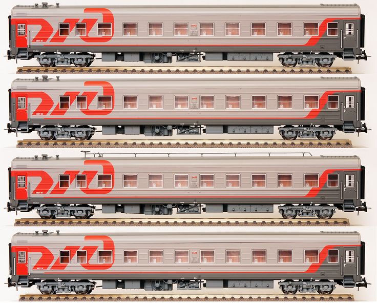 RZD 俄鐵 Russia Railway 6節套HO by Heris