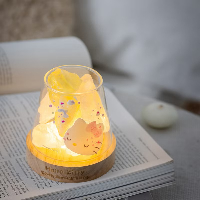 🇹🇼台灣超商限定 Hello Kitty 50th 天然水晶擴香燈 