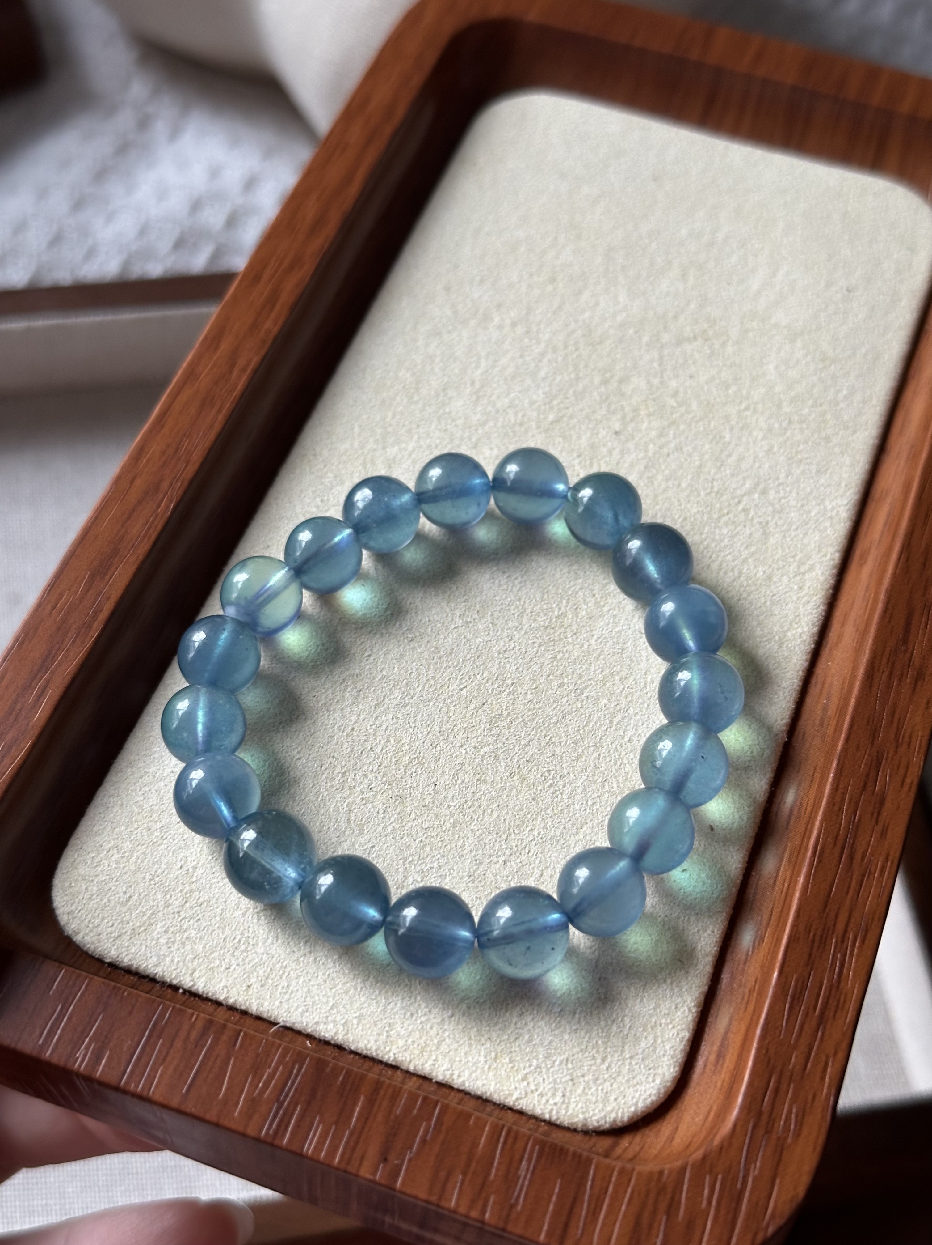 高货海蓝宝 ｜ High Grade Aquamarine 9.8mm