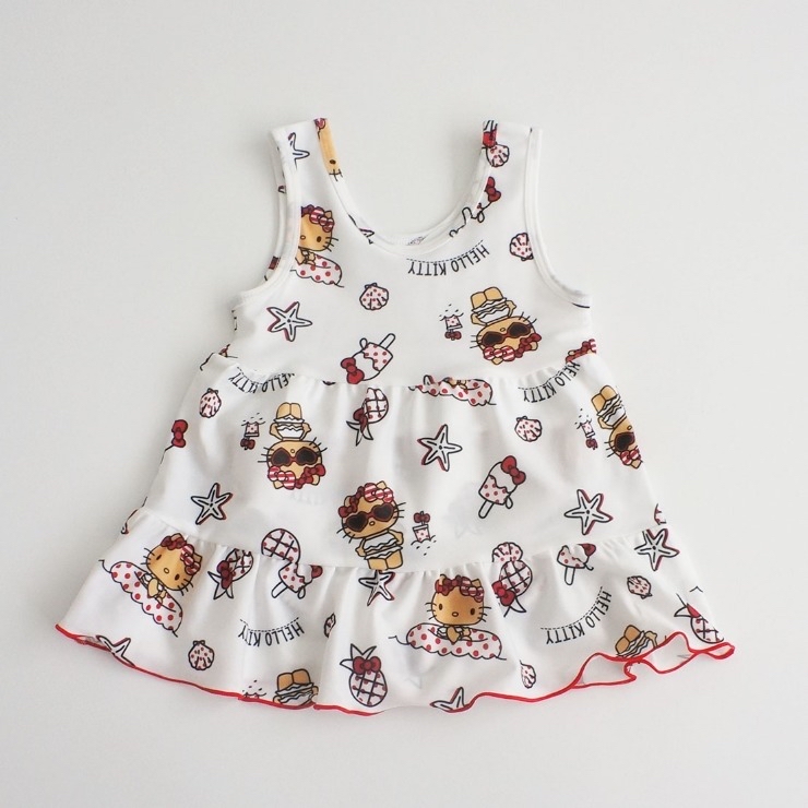 🇯🇵限量預訂 日本直送🇯🇵Sanrio 烤焦Hello Kitty連身泳衣