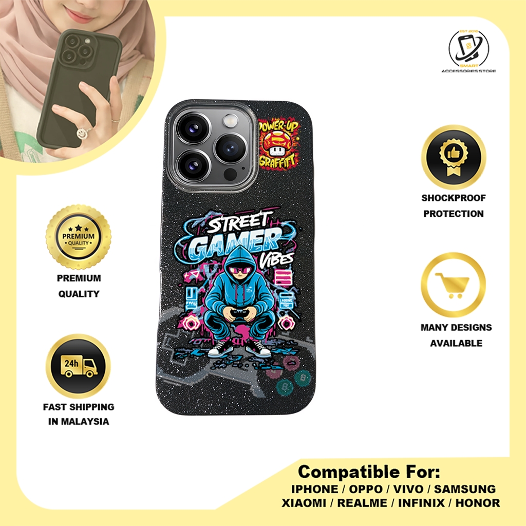 BLING CASE PHONE FOR IPHONE - DESIGN GAME D