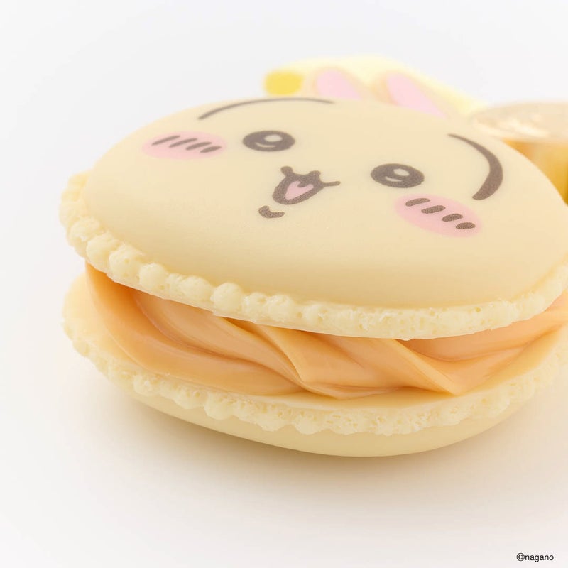 《Pre-Order》Macaron Necklace / Bag Charm 馬卡龍造型項鍊 / 掛飾｜Chiikawa 吉伊卡哇 X Q-pot. (26CKW28-P)