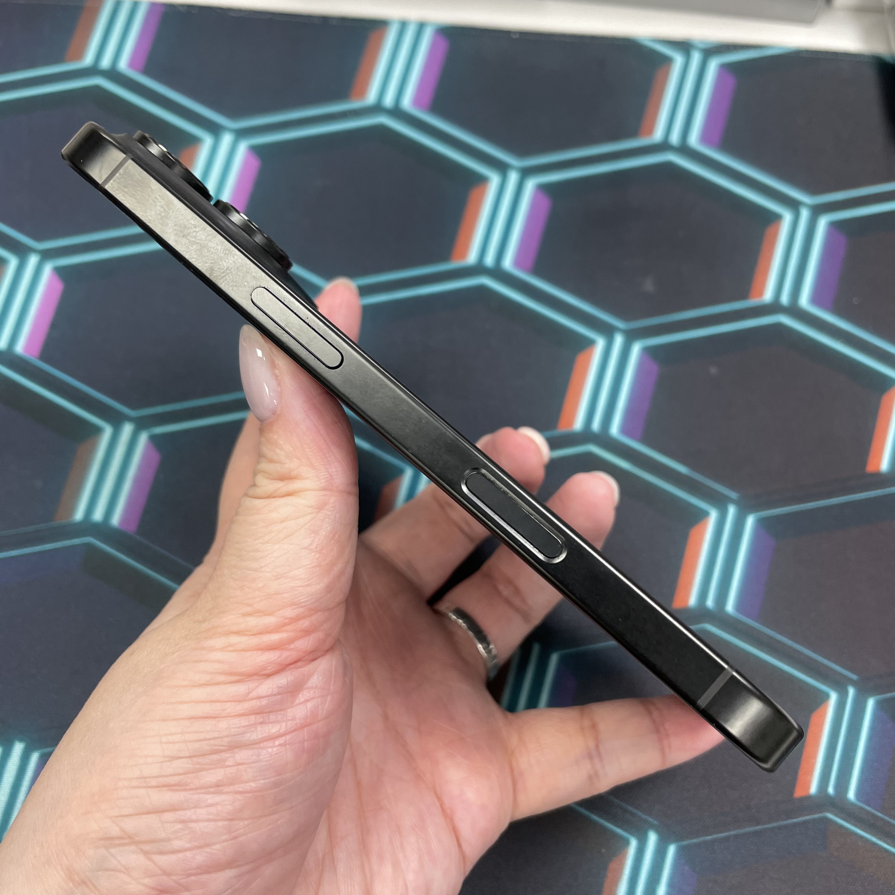 *6460 16 pro 完美機 128GB 電98 黑色 black