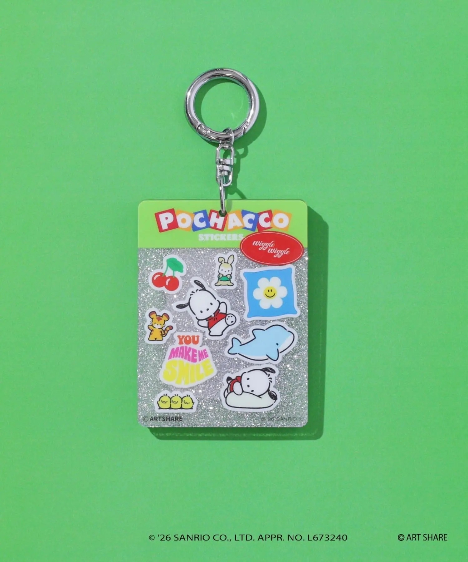 日本預訂📍日本Sanrio x Wiggle Wiggle系列 - 鏡子鎖匙扣盲盒 2026年11月下旬出貨
