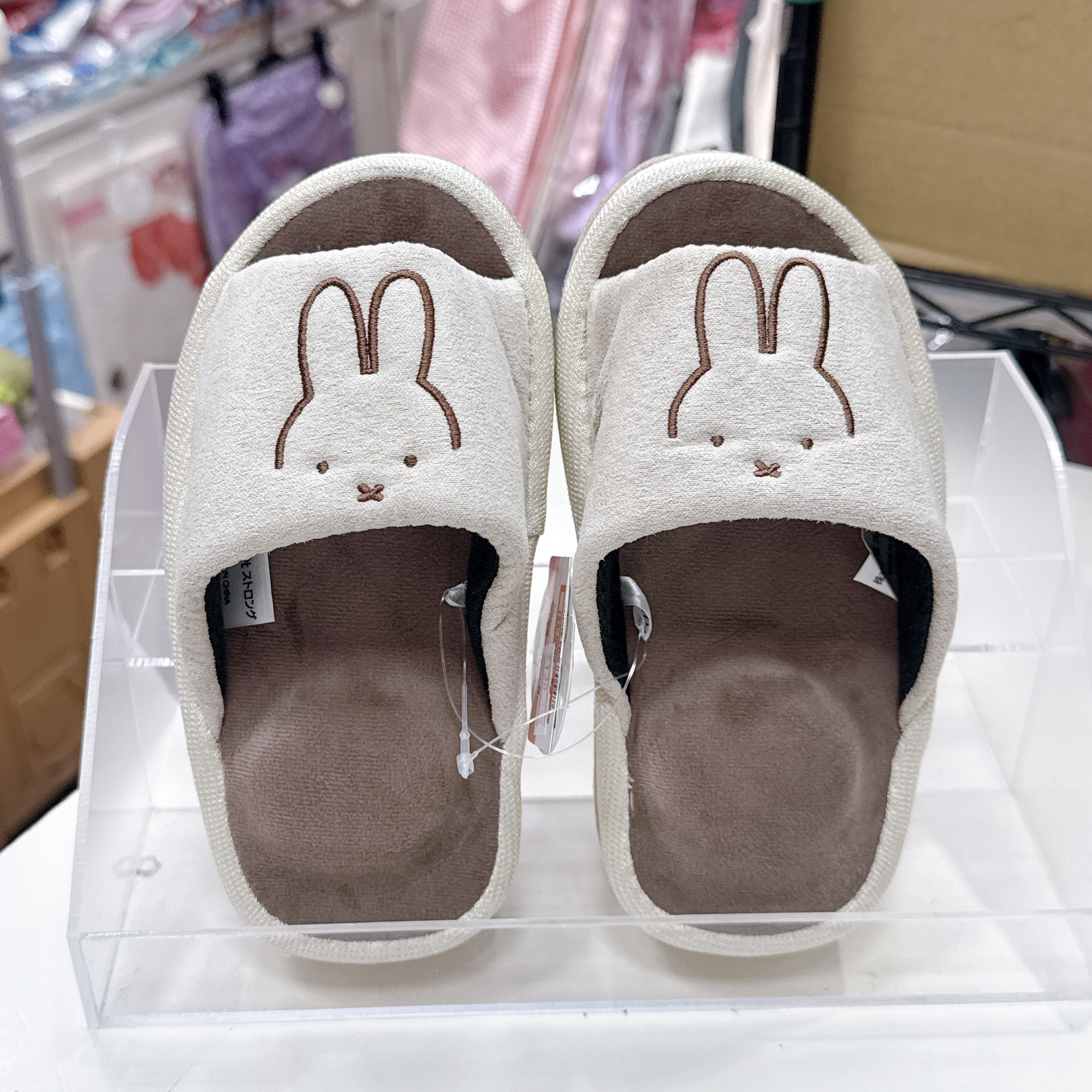 日本限定版Miffy家居拖鞋 23至25 cm