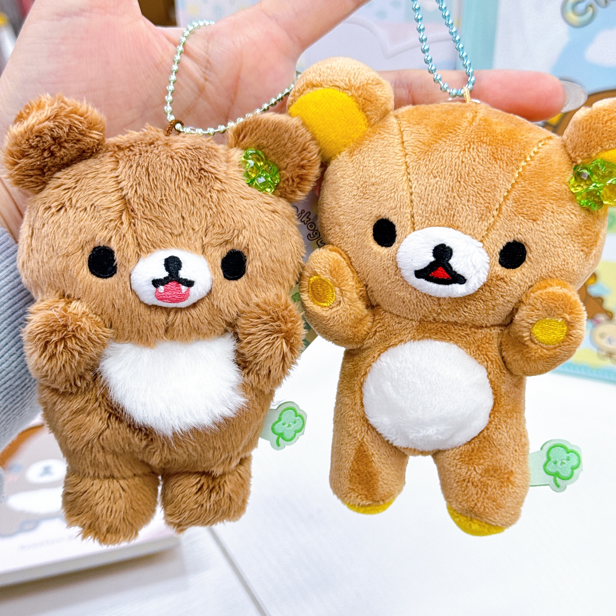 日本直送鬆弛熊幸運四葉草系列文具產品