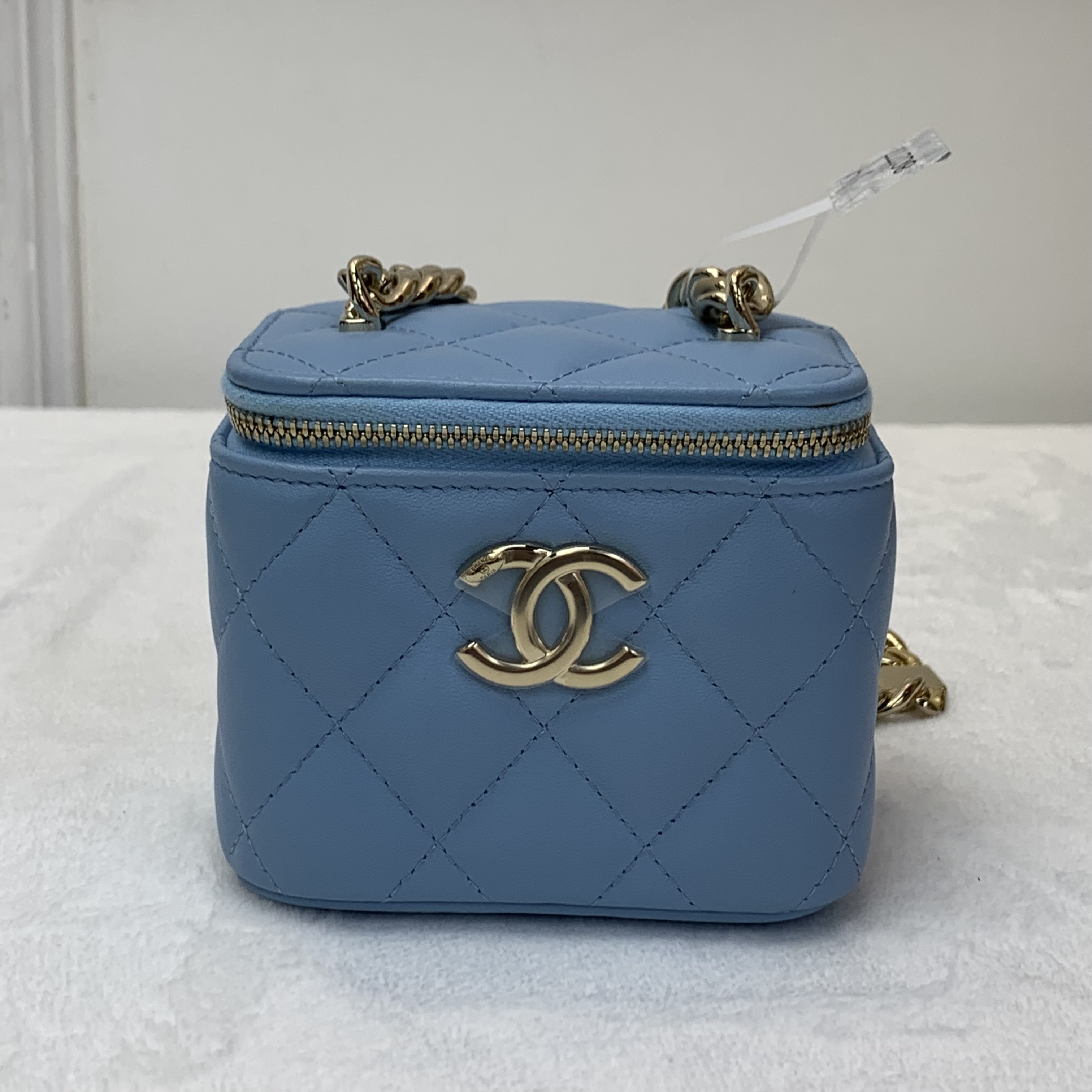 CHANEL COCO鏈縧小盒子 化妝包有鏡膜