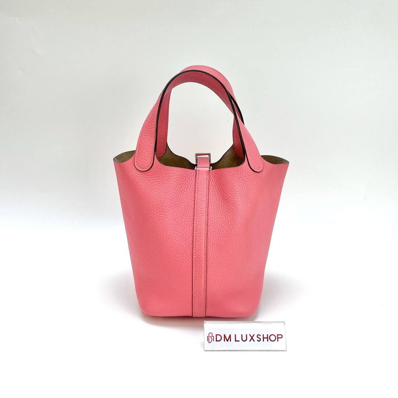 Hermes Picotin 18 Rose Azalee SHW (Stamp A)