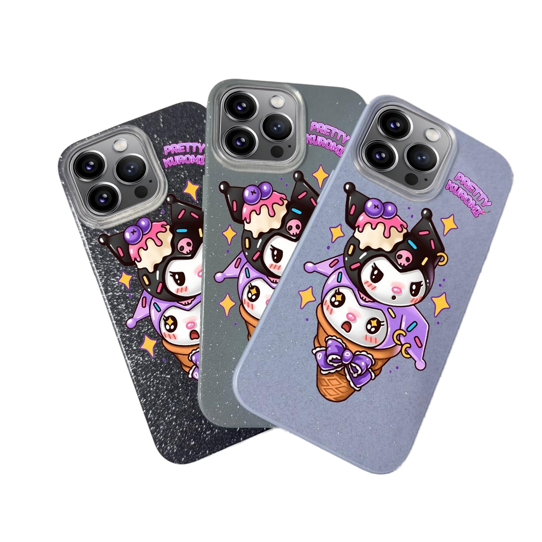 BLING CASE PHONE FOR IPHONE - DESIGN KUROMI A