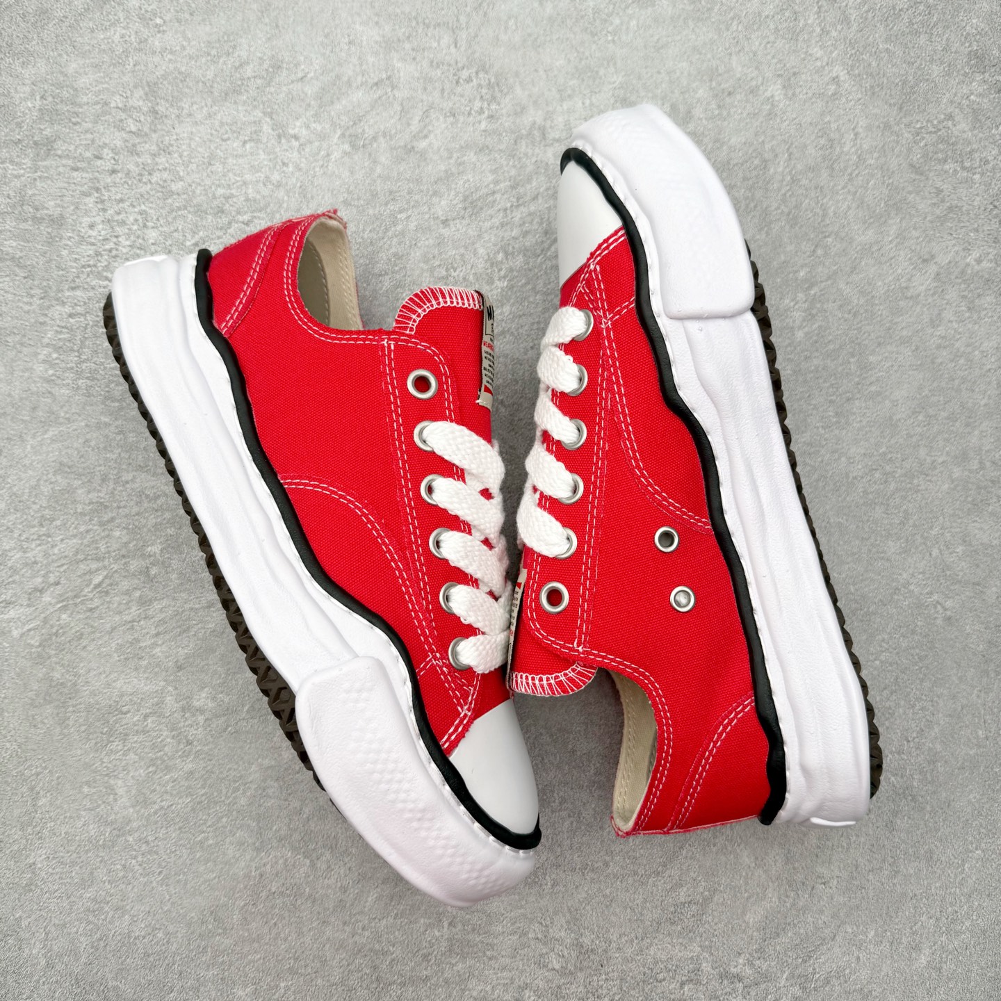 Maison Mihara Yasuhiro MMY "Peterson" OG Sole Canvas Low-top Sneaker