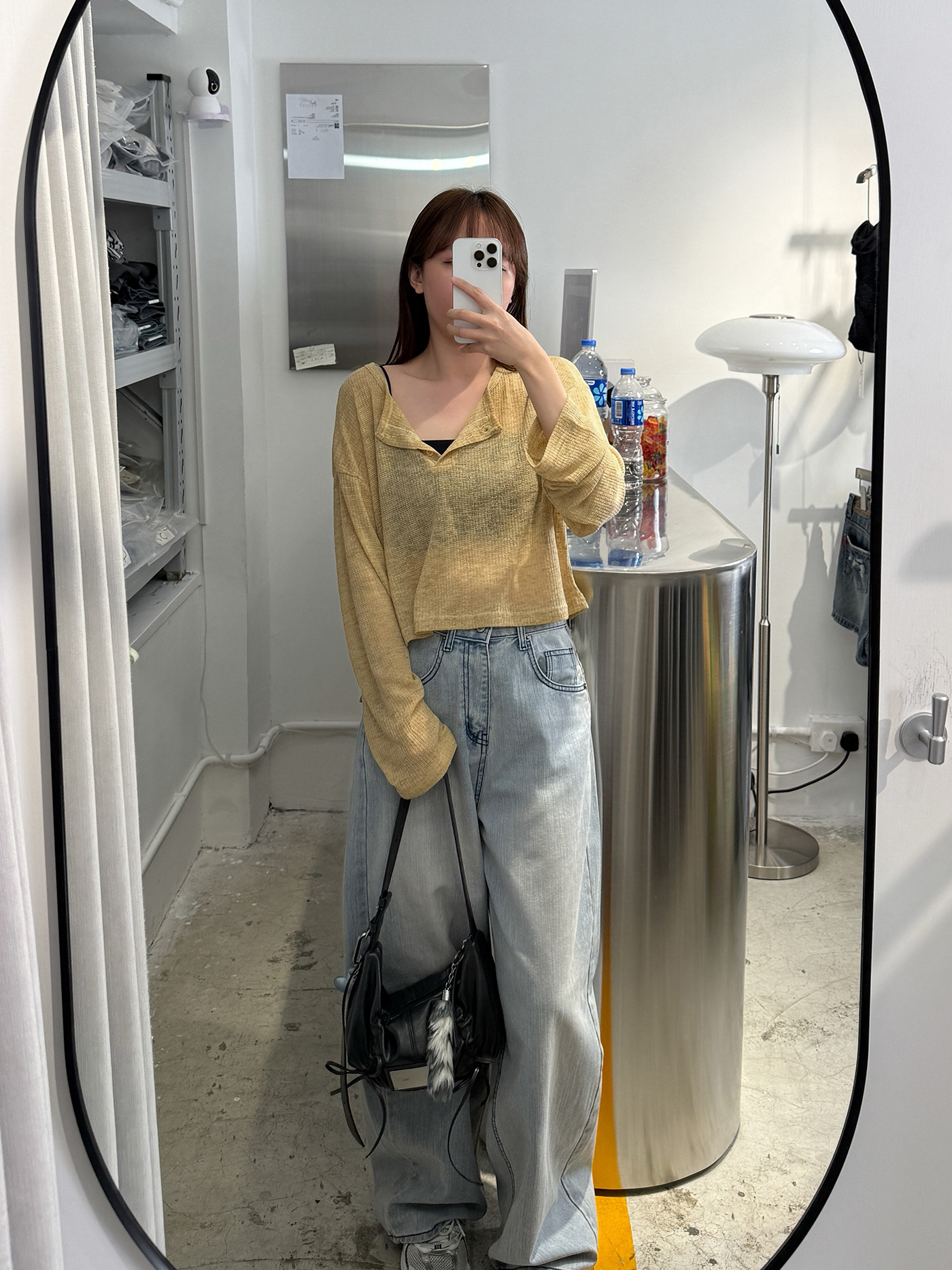 𝐇𝐞𝐧𝐥𝐞𝐲 𝐧𝐞𝐜𝐤 𝐜𝐫𝐨𝐩𝐩𝐞𝐝 𝐥𝐨𝐧𝐠 𝐬𝐥𝐞𝐞𝐯𝐞 𝐭𝐨𝐩