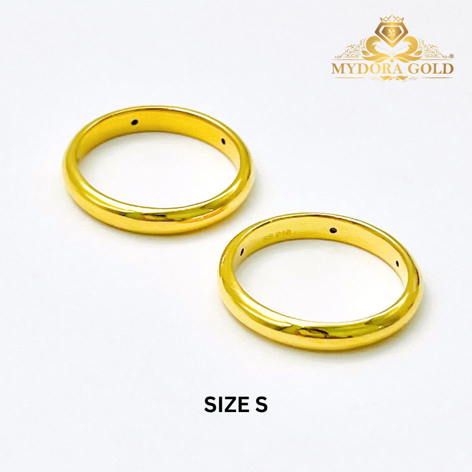 MYDORA Cincin Belah Rotan High Polish (5G) l EMAS 916/22K