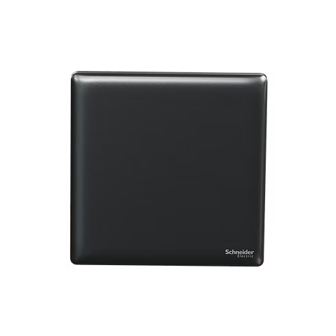 施耐德 Unica X 石墨灰 單位 空白面蓋