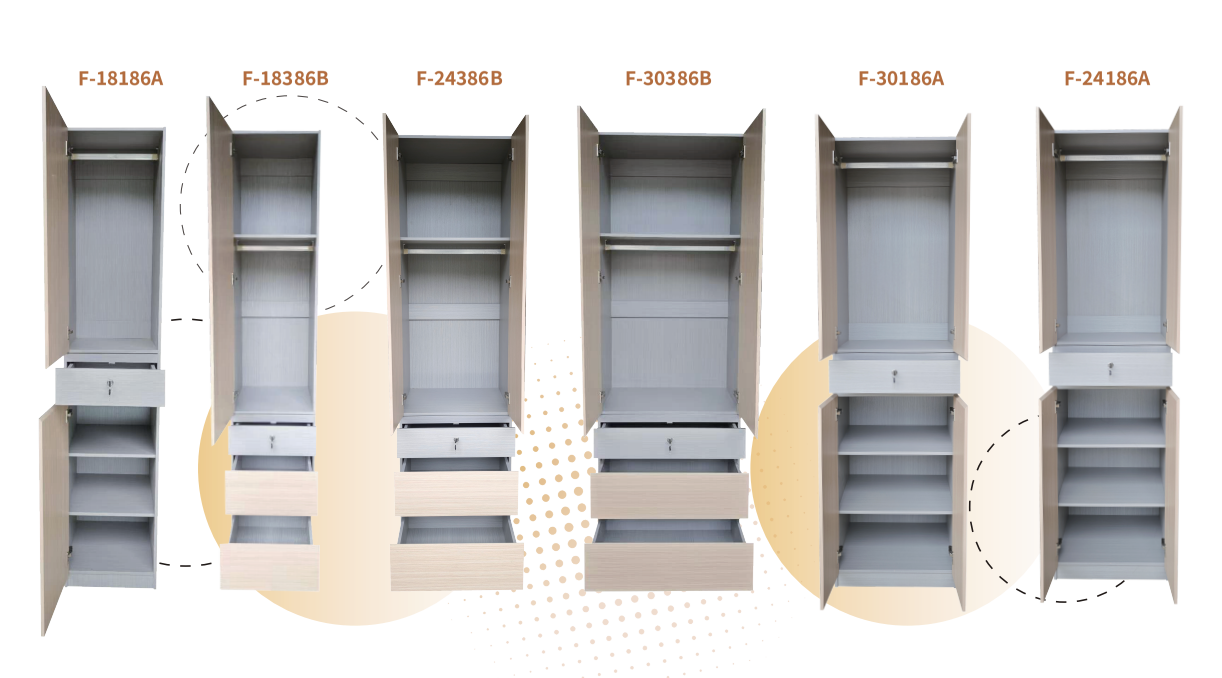 萬搭衣櫃系列 F-30042