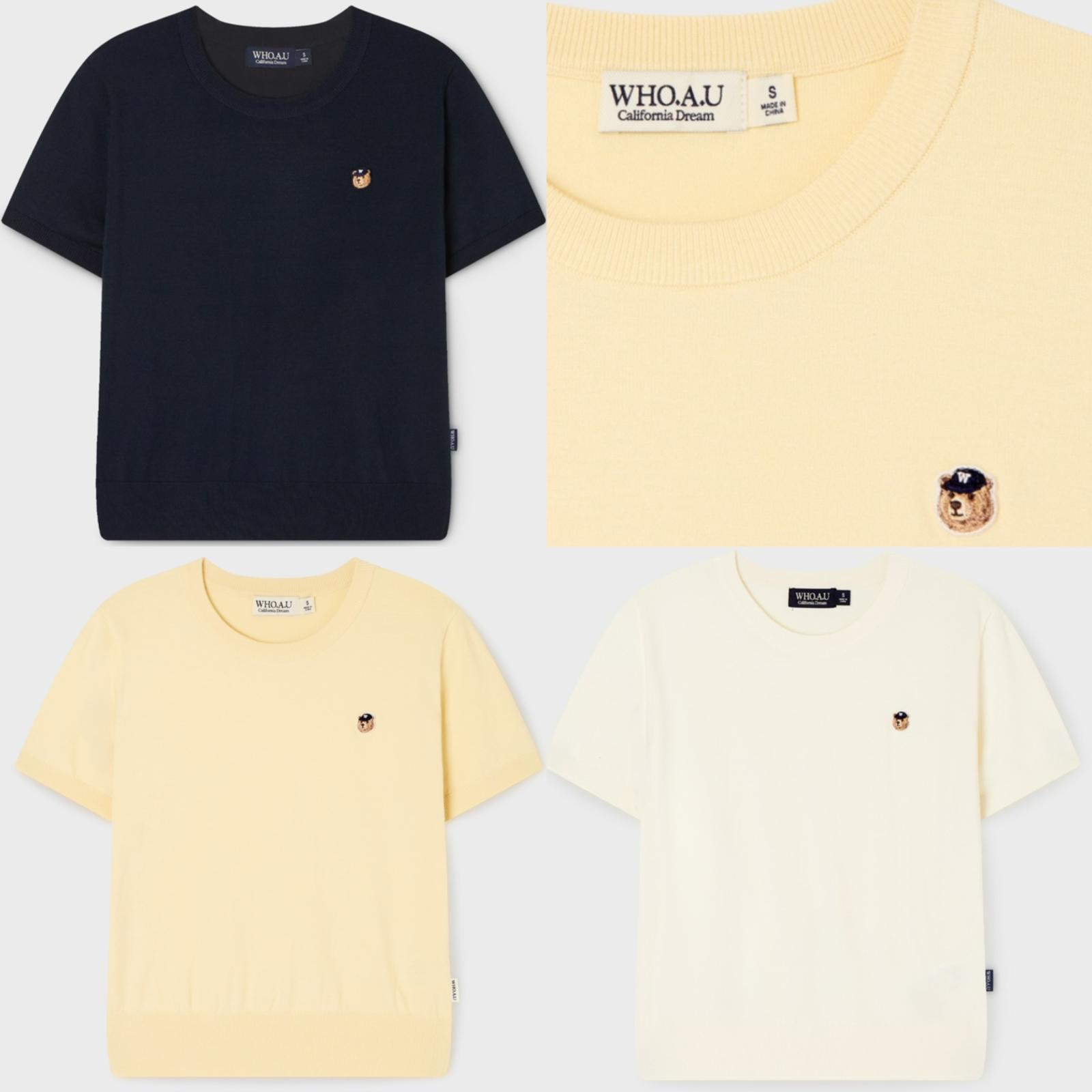 🇰🇷韓國Who A U針織短袖