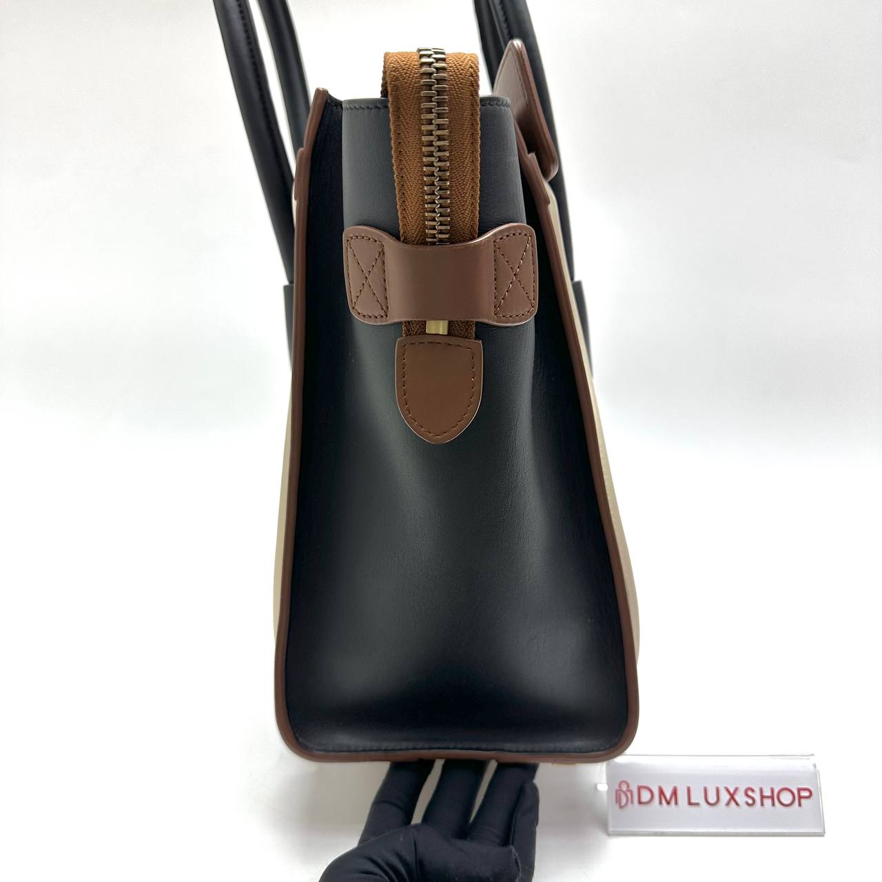 Celine Tricolor Luggage Tote GHW
