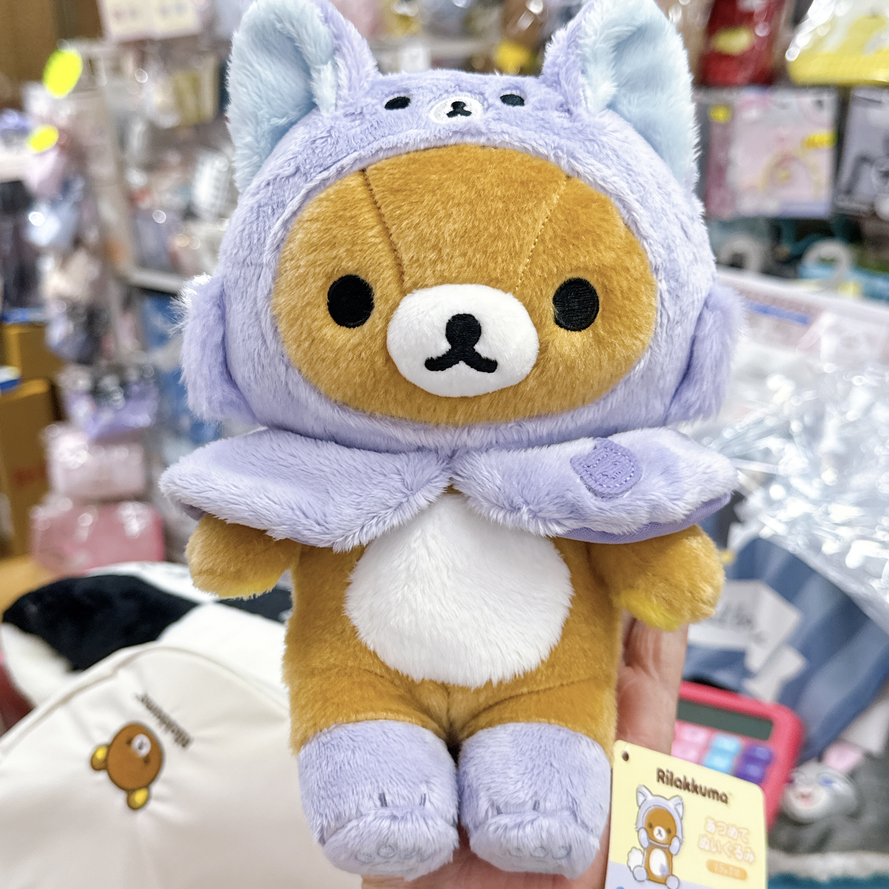 日本版鬆弛熊與泡泡貓咪公仔