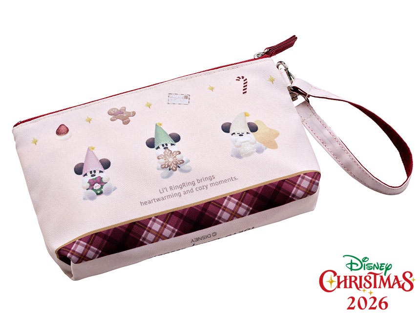 [訂購] [東京迪士尼] ❄️ TOKYO DISNEY CHRISTMAS 2026 Lil RingRing 小物袋 {TF2610189}