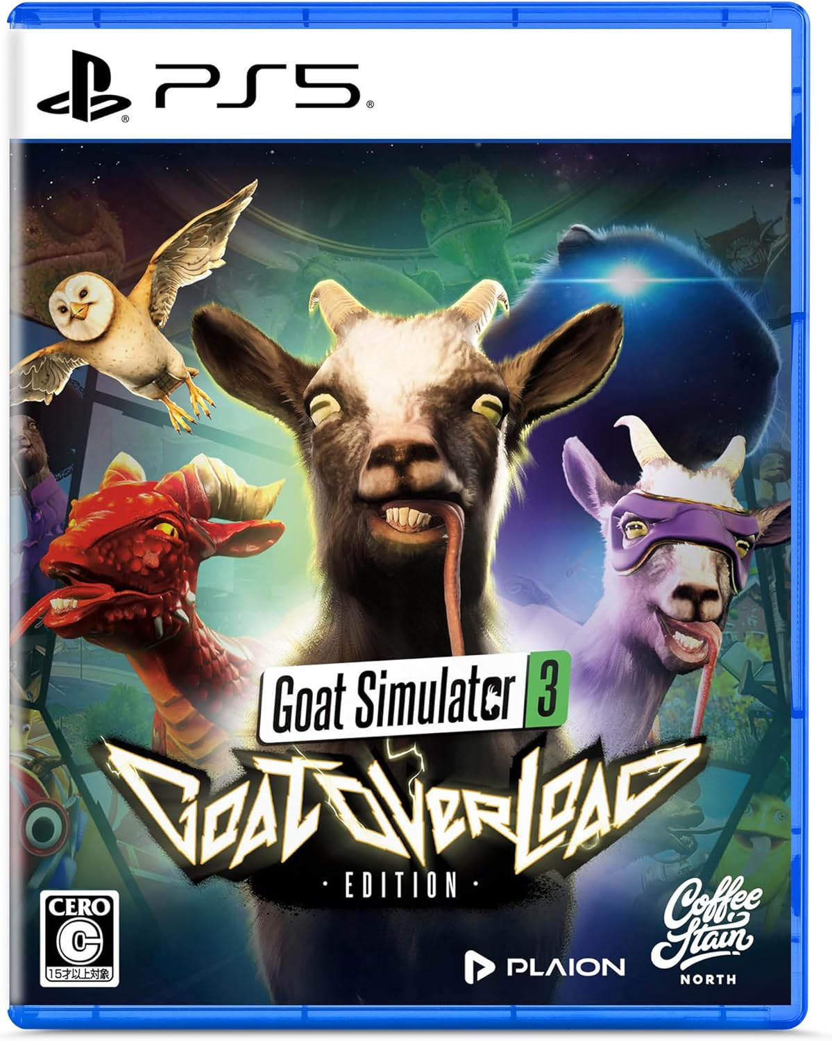 【預售 30/7】PS5 山羊模擬器 3 山羊超載版 / Goat Simulator 3 Goat Overload Edition 中/英/日文  (日文封面) PS5-2796