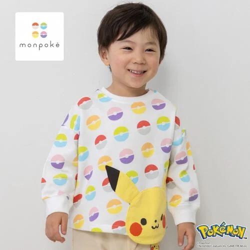 Monpoke比卡超精靈球長袖衣 80-110cm