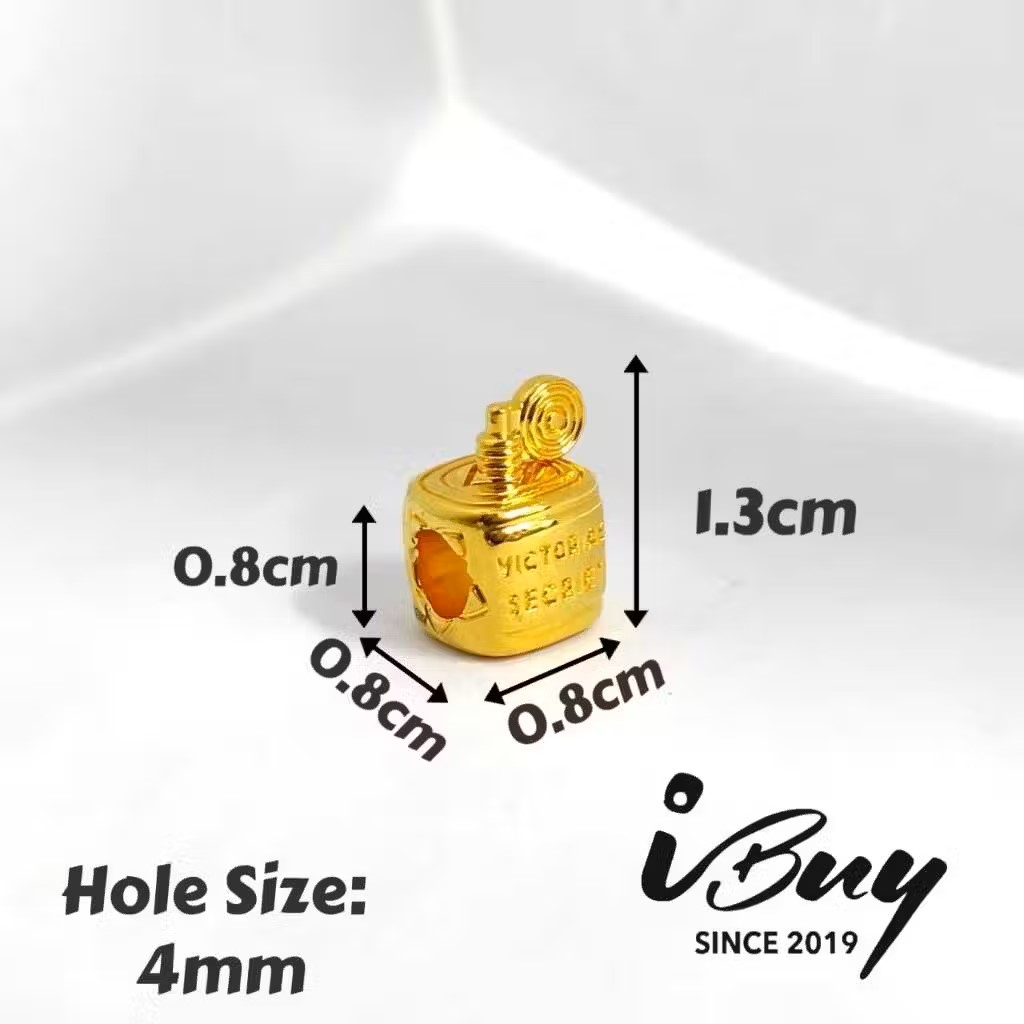 916 HARD GOLD VICTORIA SECRET PERFUMR CHARM BEAD 916 硬金 维多利亚的秘密香水串咀