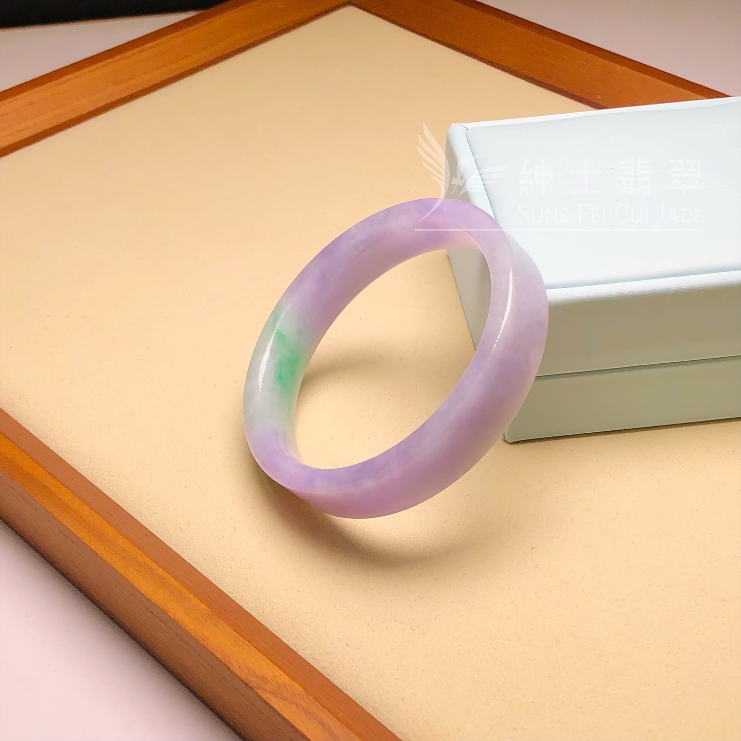 木那濃紫春彩方鐲55mm