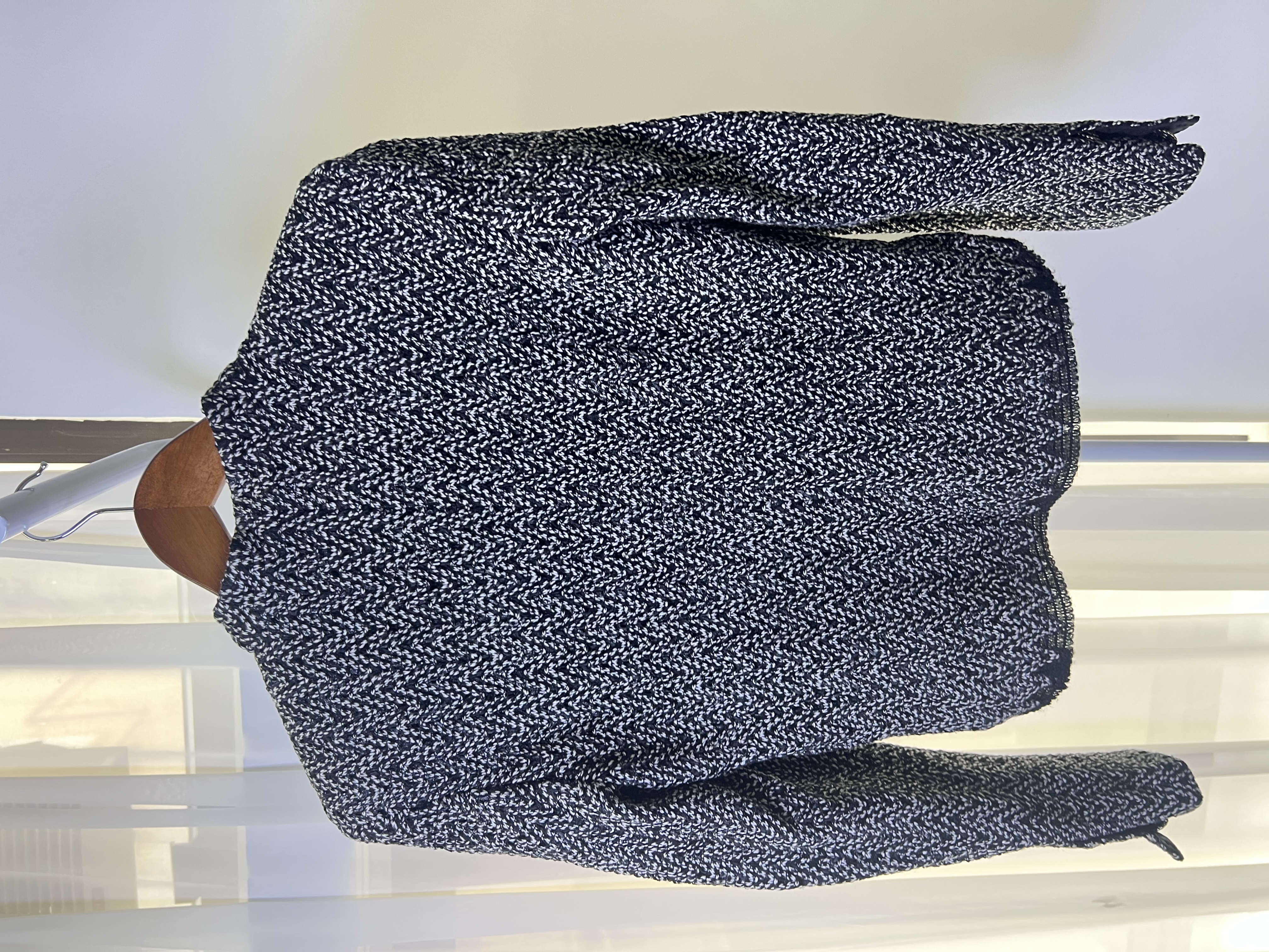  Pre-Owned Chanel Zigzag Trim Tweed Jacket / Product Code: 26041918