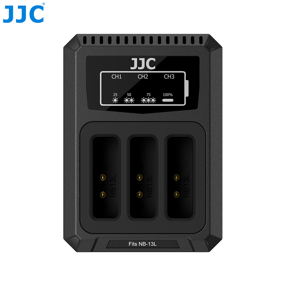 JJC Multi-Battery Charger For CANON NB-13L (DCH-NB13LTC)