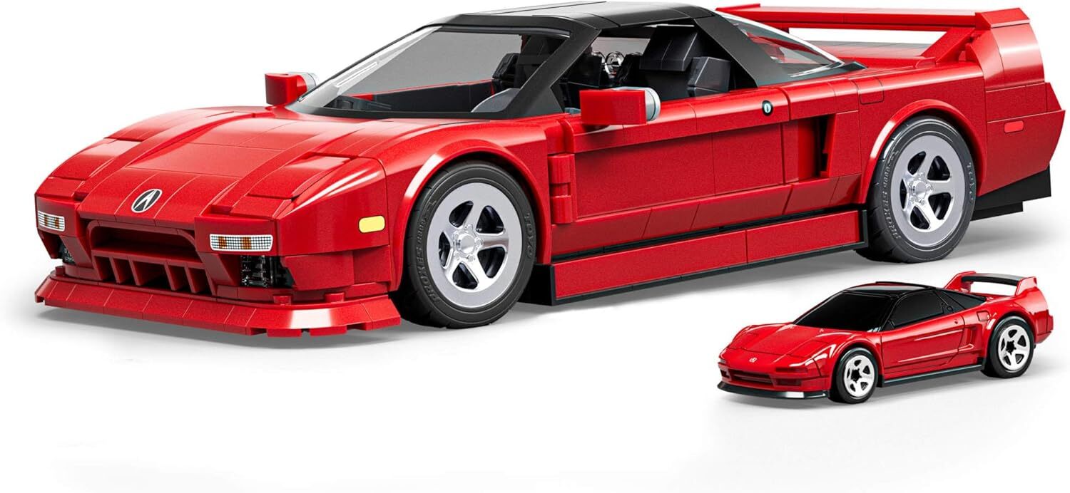【預訂】Mattel Brick Shop x Hotwheels - '90 Honda NSX / Acura NSX 美高積木風火輪系列 