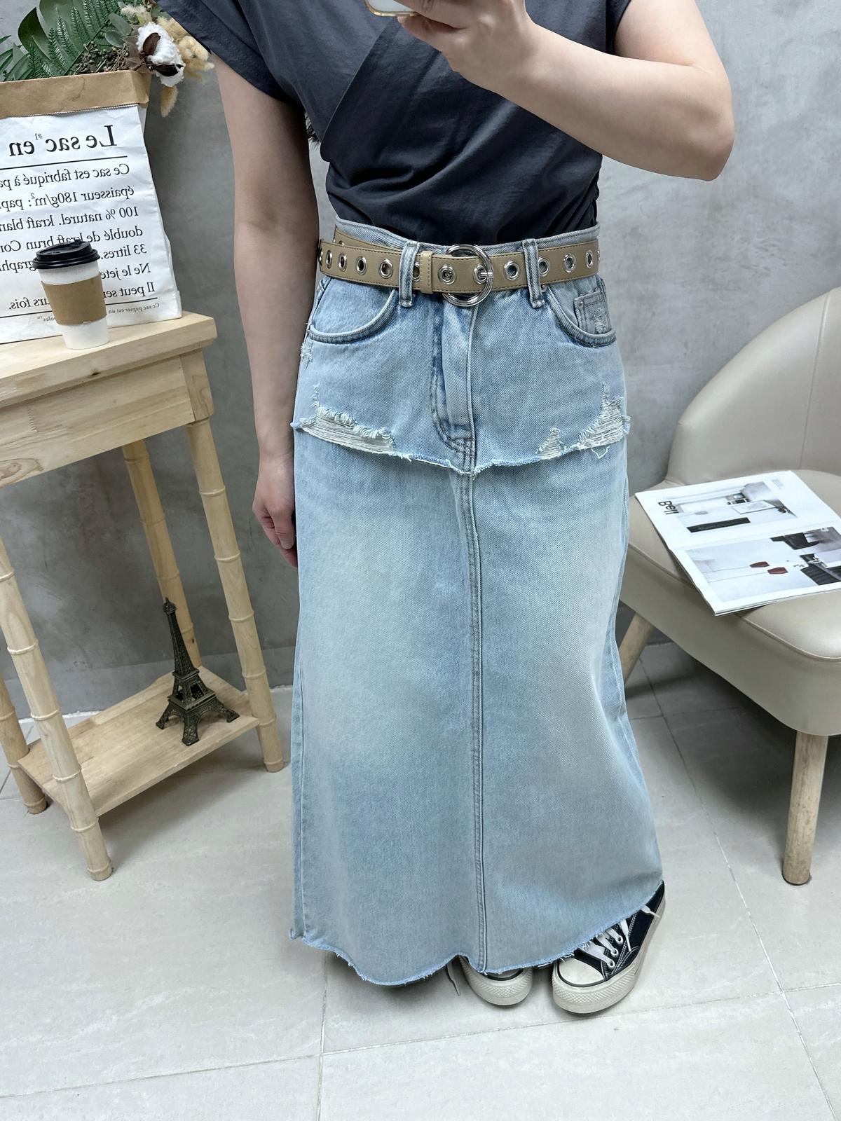 J11 V領層次袖Top