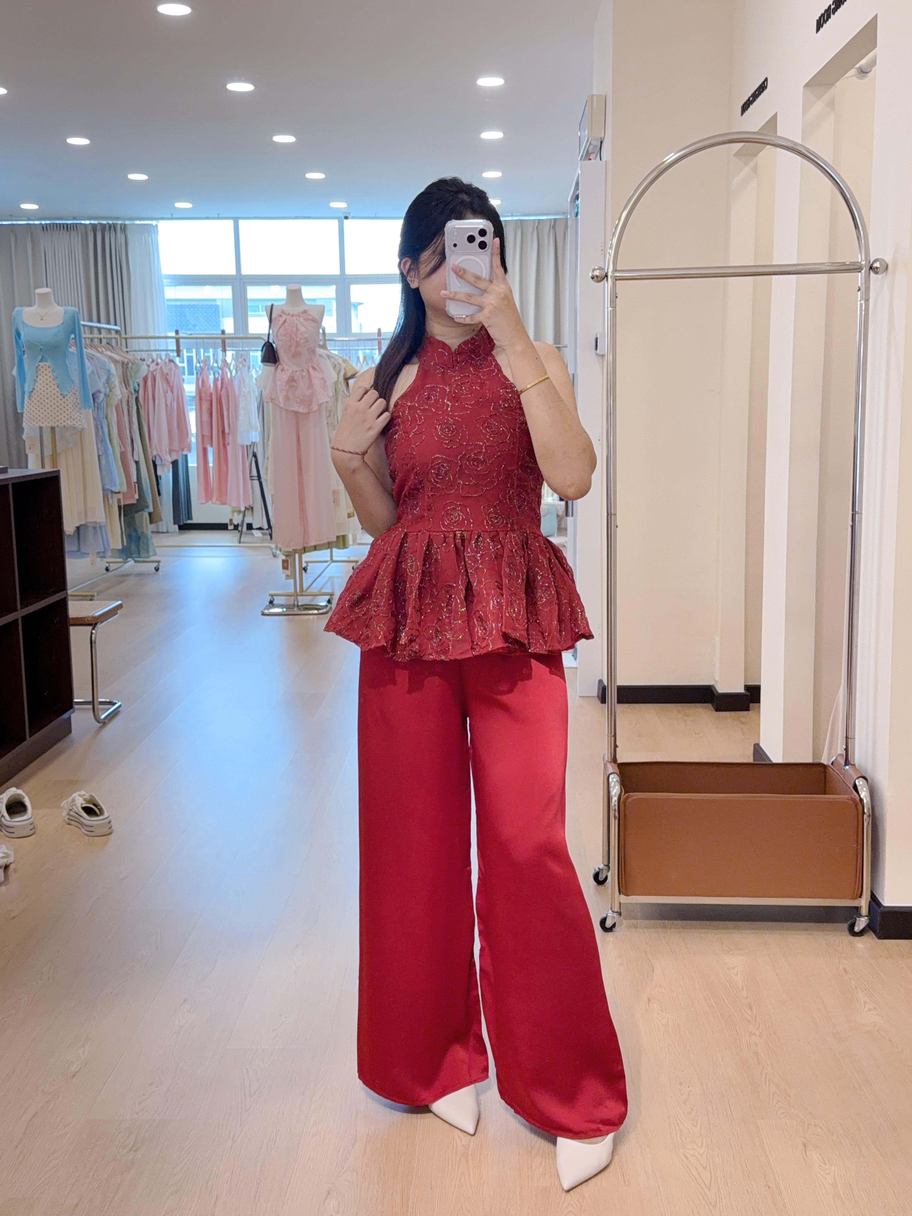 A111新中式套装旗袍