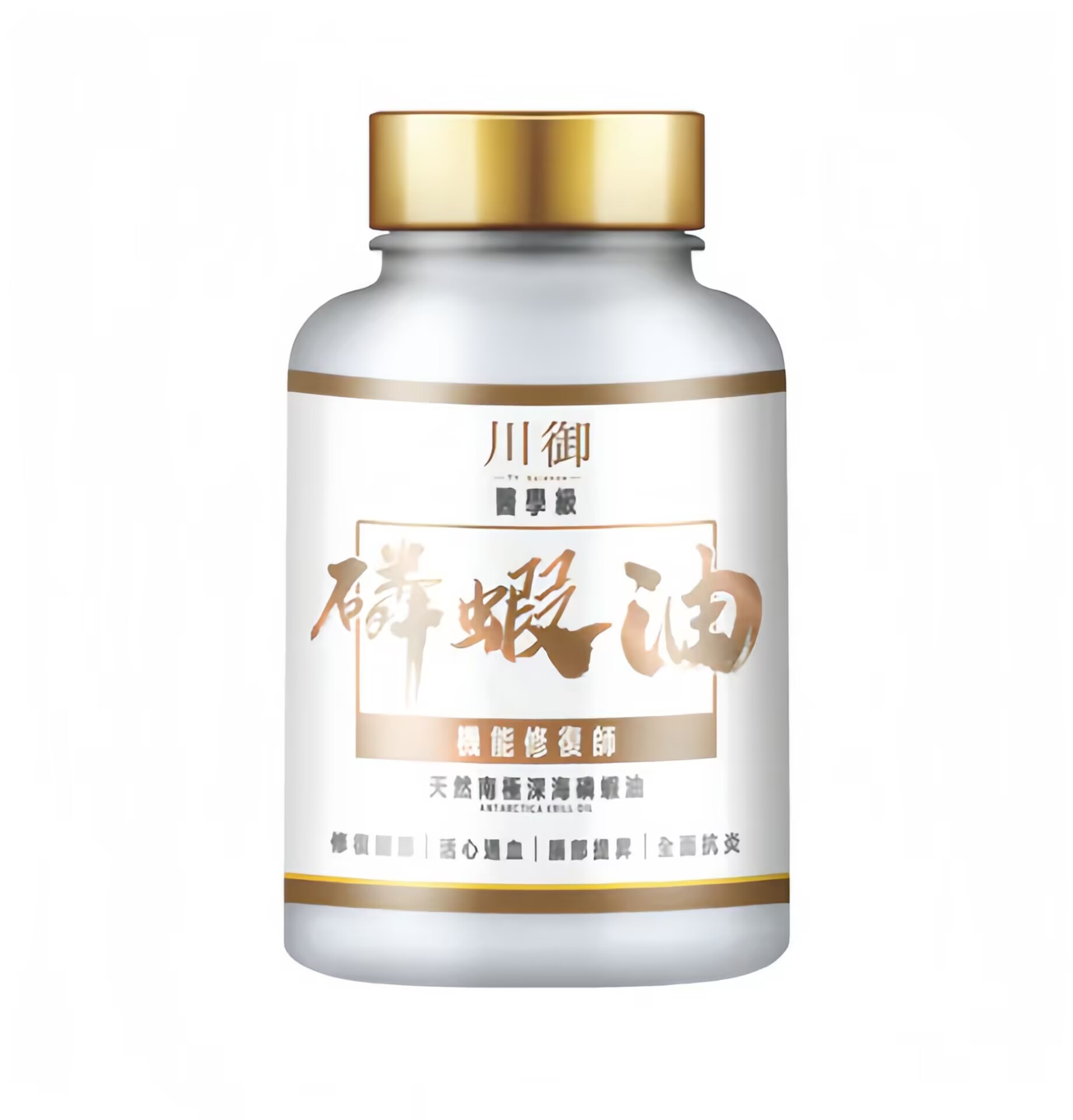 川御 - TY Science 醫學級 南極磷蝦油 (60粒裝) 蝦青素/奧米加3/免疫力/心血管/腦部/關節健康/Omega-3/Antarctica Krill Oil