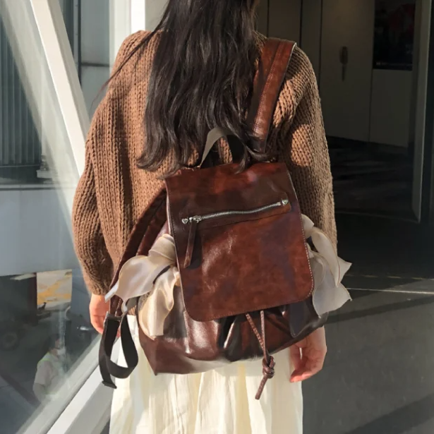 [ovuni] Classic Bow backpack (3種)