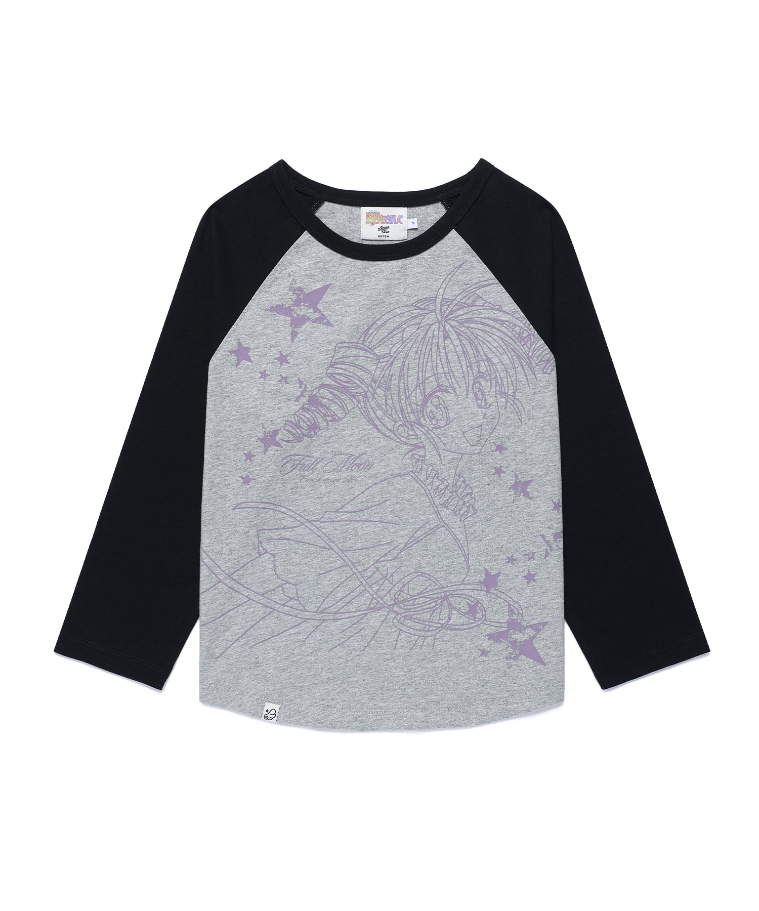 LUNA RAGLAN LS TEE｜韓國 星河滿月 X CAVISH 服飾系列 (Full Moon） (26204-P)