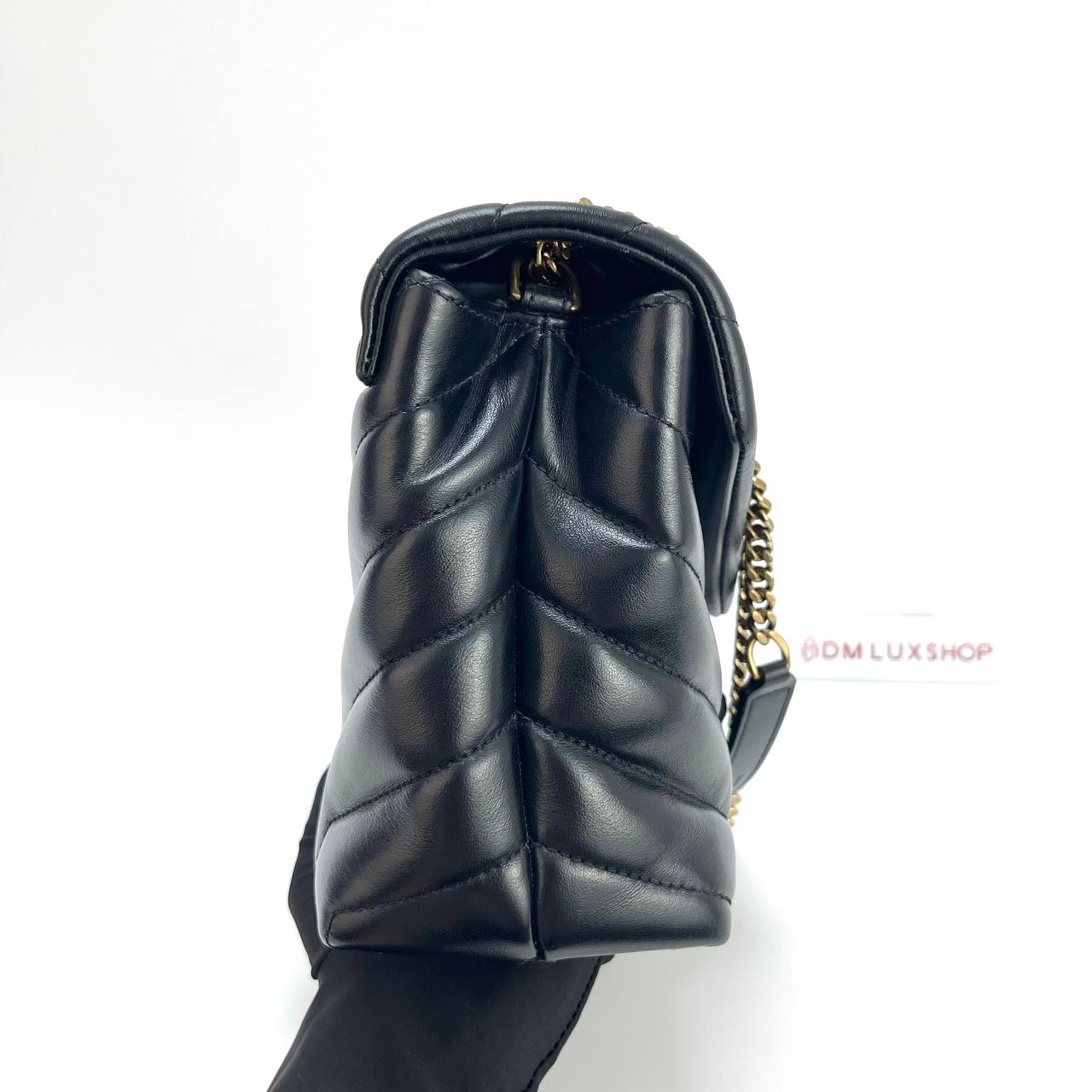 YSL Black Small LouLou GHW 