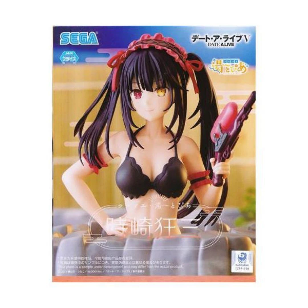 Sega, Luminasta Figure: Date Alive, Tokisaki Kurumi 約會大作戰 時崎狂三 (湯上 Ver.) 黑色蕾絲泳裝版