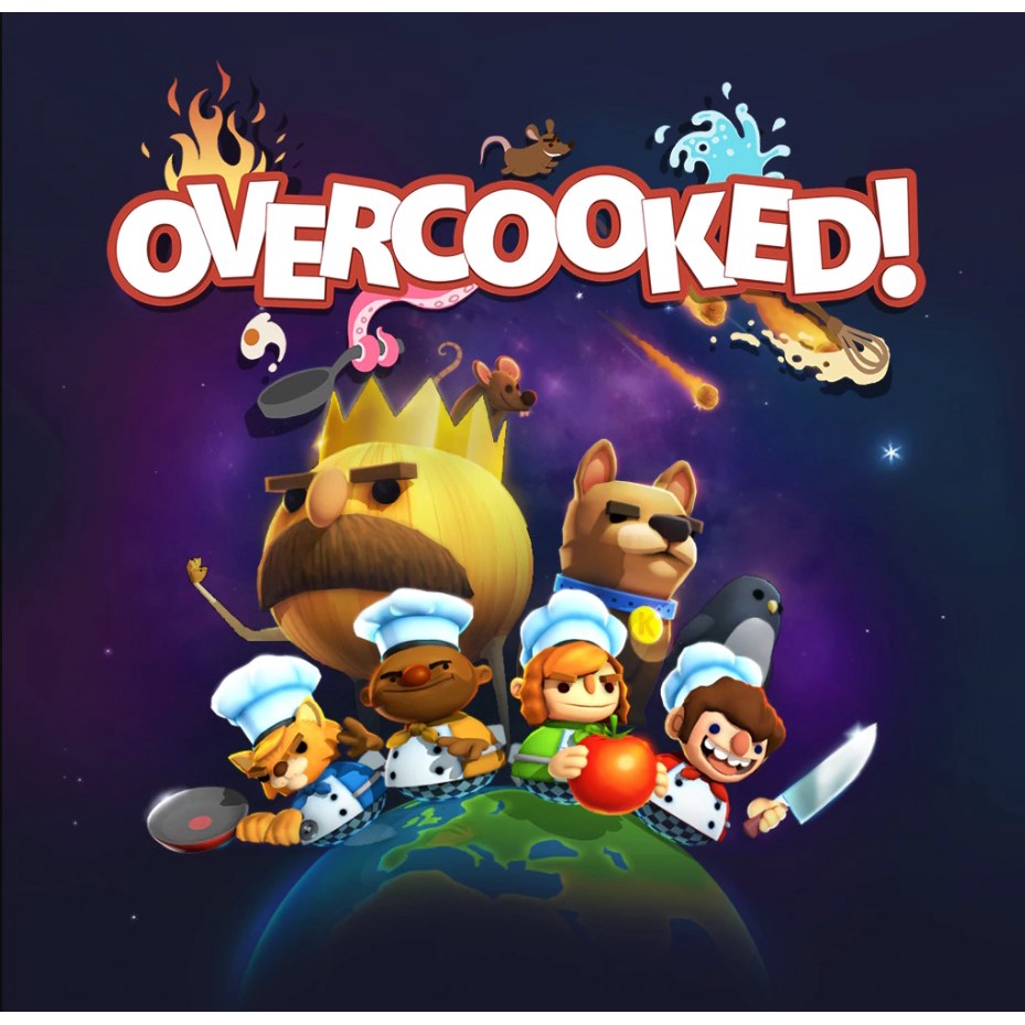 (🔥FLASH SALE🔥) Overcooked 1 Standard Edition Full Game (PS4 & PS5) Activated Digital Download